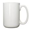 15 Oz El Grande White Ceramic Mug