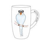 Nerdy Bird Latte Mug