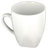 Modern White Ceramic Coffee Mug