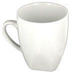 Modern White Ceramic Coffee Mug