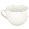 Short White Ceramic Coffee Mug