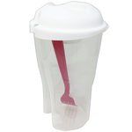 Salad To Go Container in Red