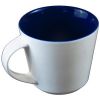 White/blue 10 oz Ceramic Coffee Mug