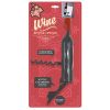 Wine Bottle Shaped Corkscrew and Can Opener