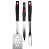3 Pack Stainless Steel Barbecue Tool Set