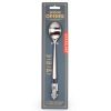 Kikkerland Stainless Steel 2-in-1 Long Cocktail Spoon and Bottle Opener