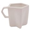 12 Oz Ceramic  Star Shaped Mug