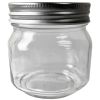 8 Ounce Glass Container w/Lid