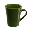 Lime Green Speckled Ceramic Mug